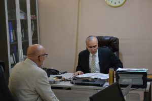 Read more about the article جولة السيد رئيس الصندوق العراقي للتنمية الخارجية في المقر  بتاريخ 5/ 6 / 2025 