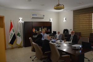 Read more about the article عقد اجتماع افتراضي مع البنك الاوربي لاعادة الأعمار والتنمية