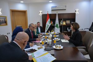 Read more about the article عقد اجتماع مع البنك الأوربي لاعادة الاعمار والتنمية