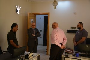 Read more about the article جولة السيد رئيس الصندوق العراقي للتنمية الخارجية في المقر بتاريخ 9/ 9/ 2025
