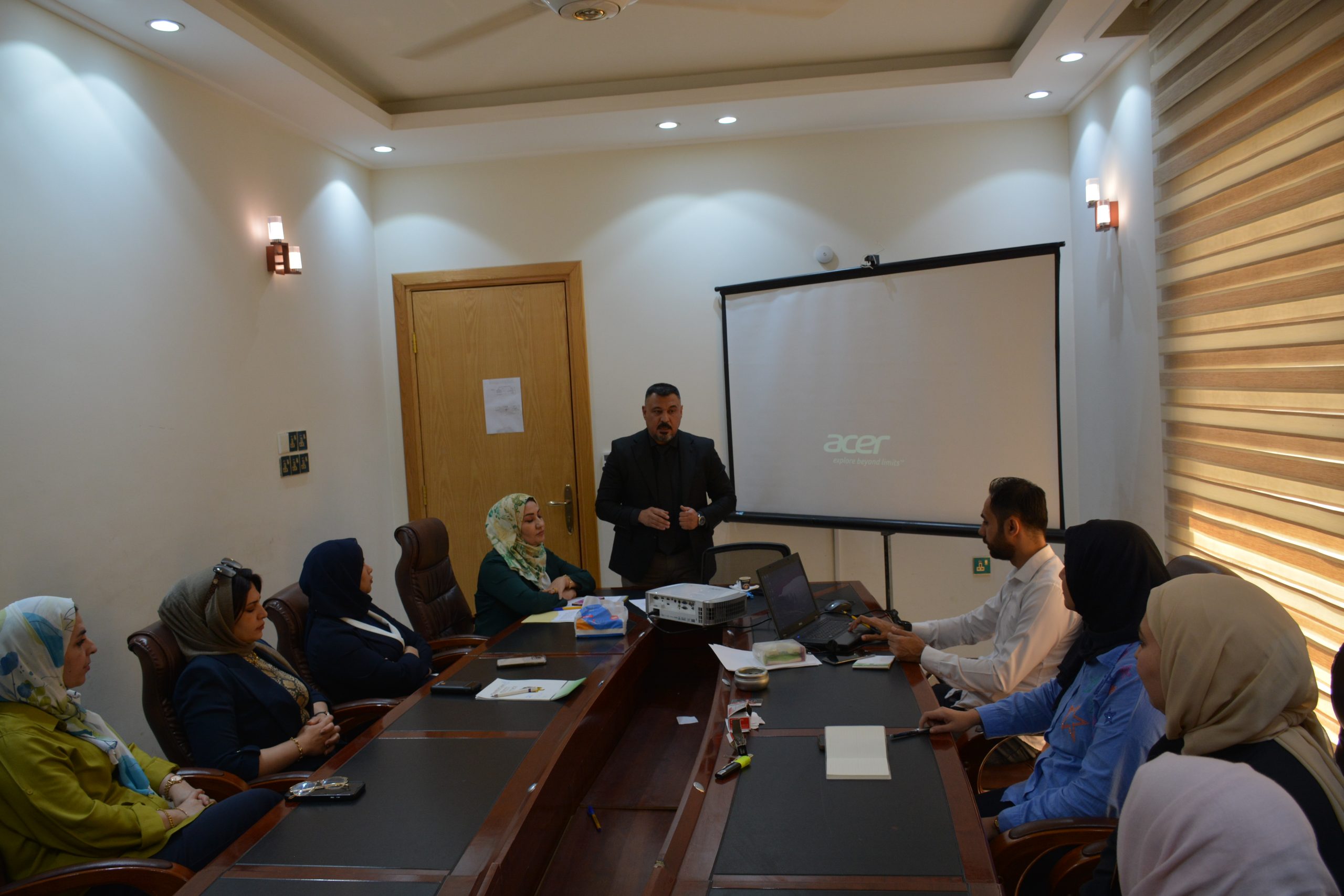 You are currently viewing عقد ورشة عمل في مقر الصندوق العراقي للتنمية الخارجية