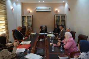 Read more about the article اجتماع مع أعضاء لجنة تسوية العقدين المنفذين مع الجانب الفيتنامي  