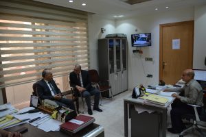 Read more about the article جولة السيد رئيس الصندوق العراقي للتنمية الخارجية في المقر بتاريخ 9/ 11/ 2025