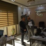 جولة السيد رئيس الصندوق العراقي للتنمية الخارجية في المقر  بتاريخ 10/ 11 / 2025 