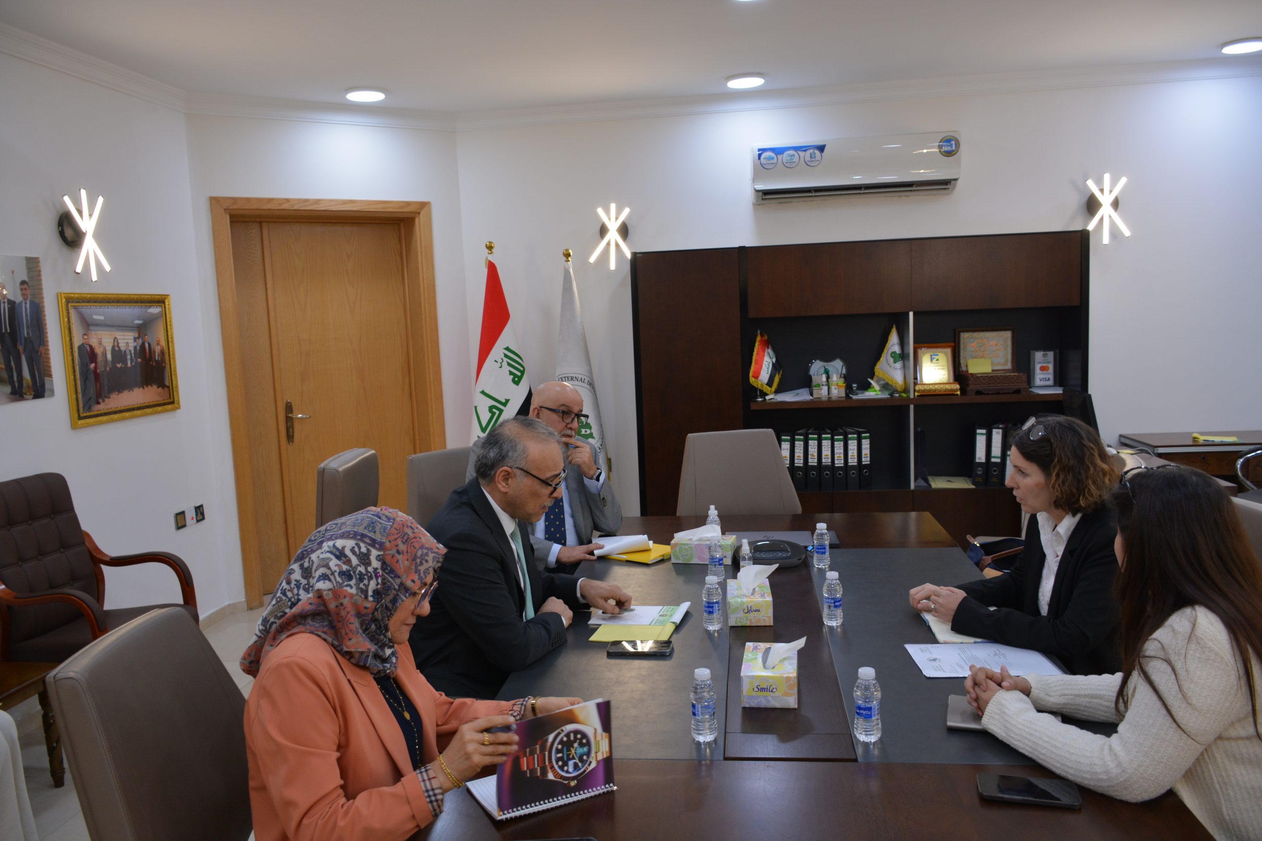 Read more about the article عقد اجتماع مع البنك الأوربي لاعادة الاعمار والتنمية بتاريخ 3/ 11 /2025 في مقر الصندوق العراقي للتنمية الخارجية