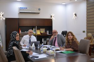 Read more about the article عقد اجتماع مع البنك الأوربي لاعادة الاعمار والتنمية