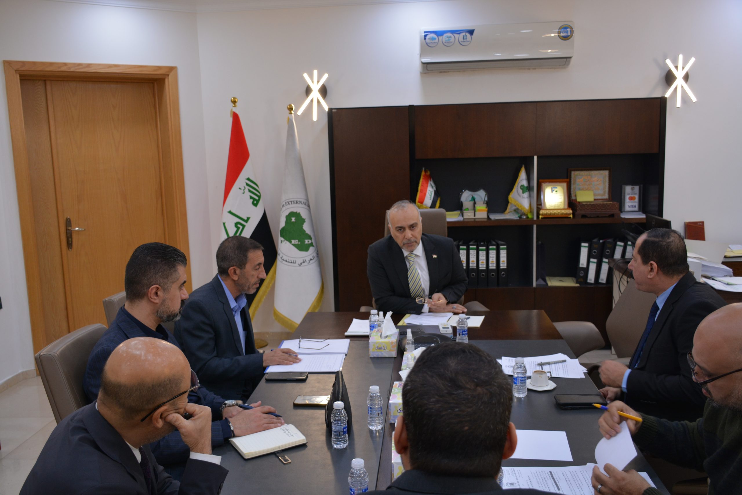 You are currently viewing اجتماع مع أعضاء الفريق الساند لمتابعة استراتيجية الامن الوطني( العراق اولاً ) 2025-2030