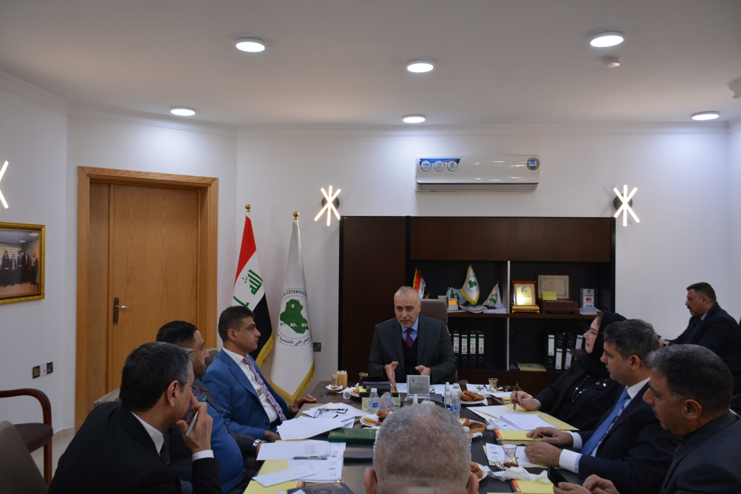 You are currently viewing اجتماع مجلس إدارة الصندوق العراقي للتنمية الخارجية