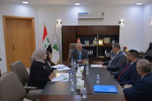 الصندوق العراقي للتنمية الخارجية يعقد لقاء مع الشركة العربية للاستثمارات الصناعية / أيك