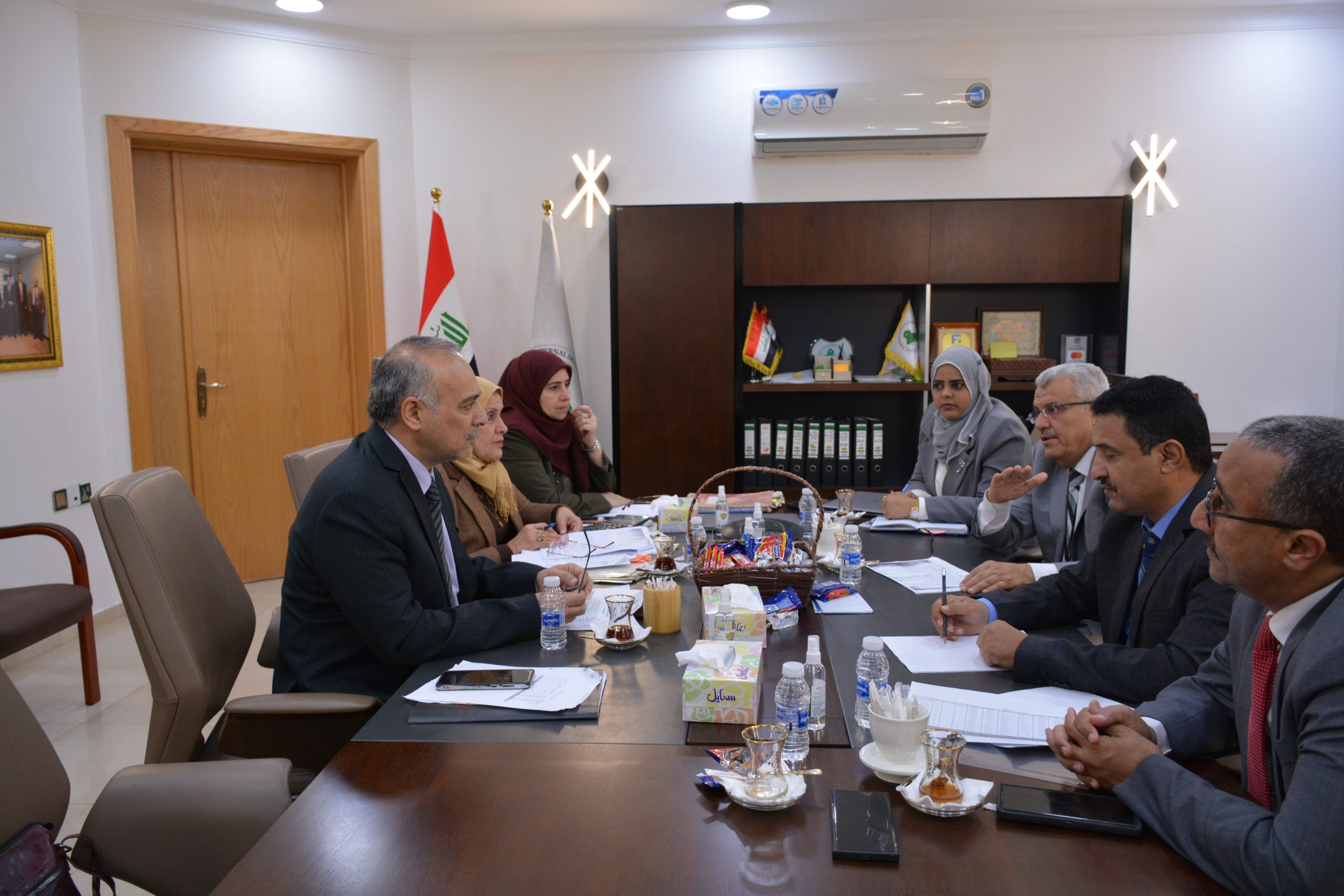 You are currently viewing الصندوق العراقي للتنمية الخارجية يعقد اجتماعات مع وفد جمهورية اليمن