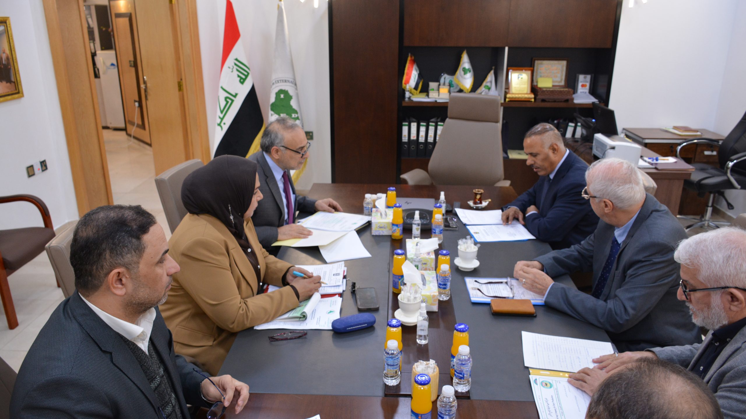 Read more about the article الصندوق العراقي للتنمية الخارجية يعقد لقاء مع الشركة العربية العراقية لانتاج الالبان بتاريخ 24/ 12/ 2025