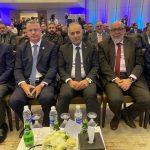 الصندوق العراقي للتنمية الخارجية يشارك في حفل توقيع عقد البنك الأوربي لاعادة الاعمار والتنمية والمصرف الأهلي العراقي