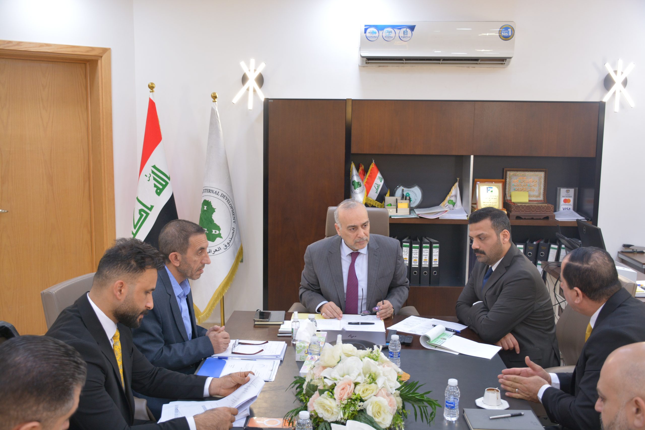 You are currently viewing اجتماع مع أعضاء الفريق الساند لمتابعة استراتيجية الامن الوطني ( العراق اولاً ) 2025-2030