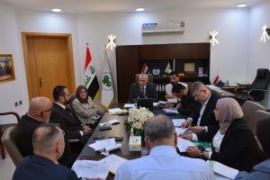 اجتماع مع الملاك المتقدم للصندوق العراقي للتنمية الخارجية