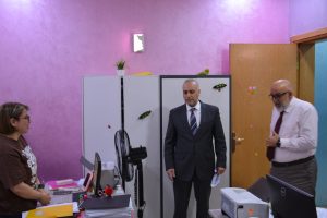 Read more about the article جولة السيد رئيس الصندوق العراقي للتنمية الخارجية في المقر بتاريخ 22/ 4/ 2026