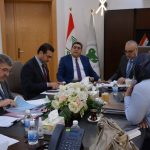 عقد اجتماع مع أعضاء هيئة مديري شركة الباهاوس العراقية – الأردنية     