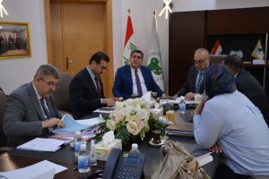 Read more about the article عقد اجتماع مع أعضاء هيئة مديري شركة الباهاوس العراقية – الأردنية     