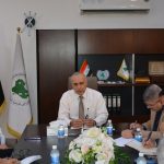 الصندوق العراقي للتنمية الخارجية يعقد اجتماع مع الكادر المتقدم