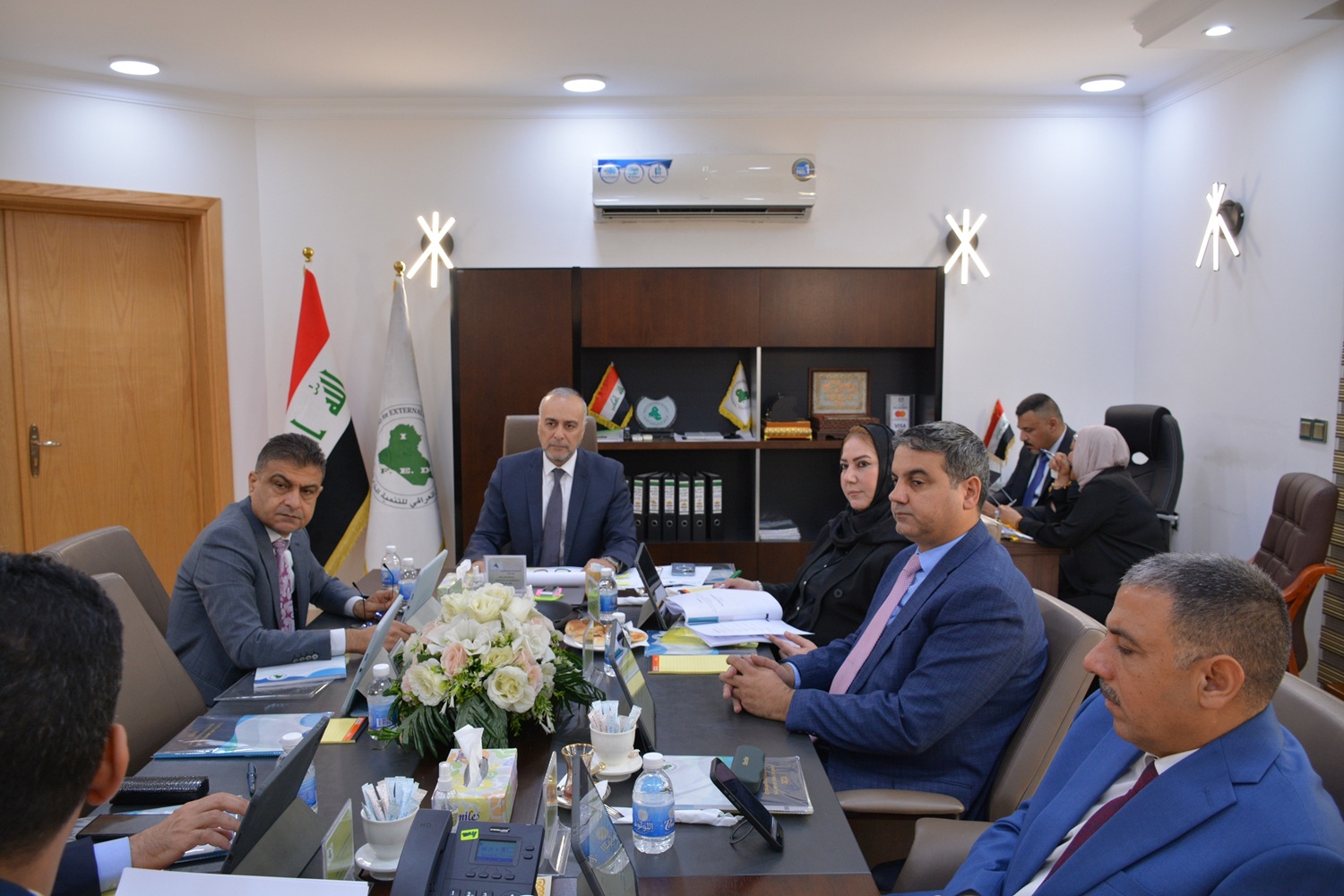 Read more about the article اجتماع مجلس إدارة الصندوق العراقي للتنمية الخارجية