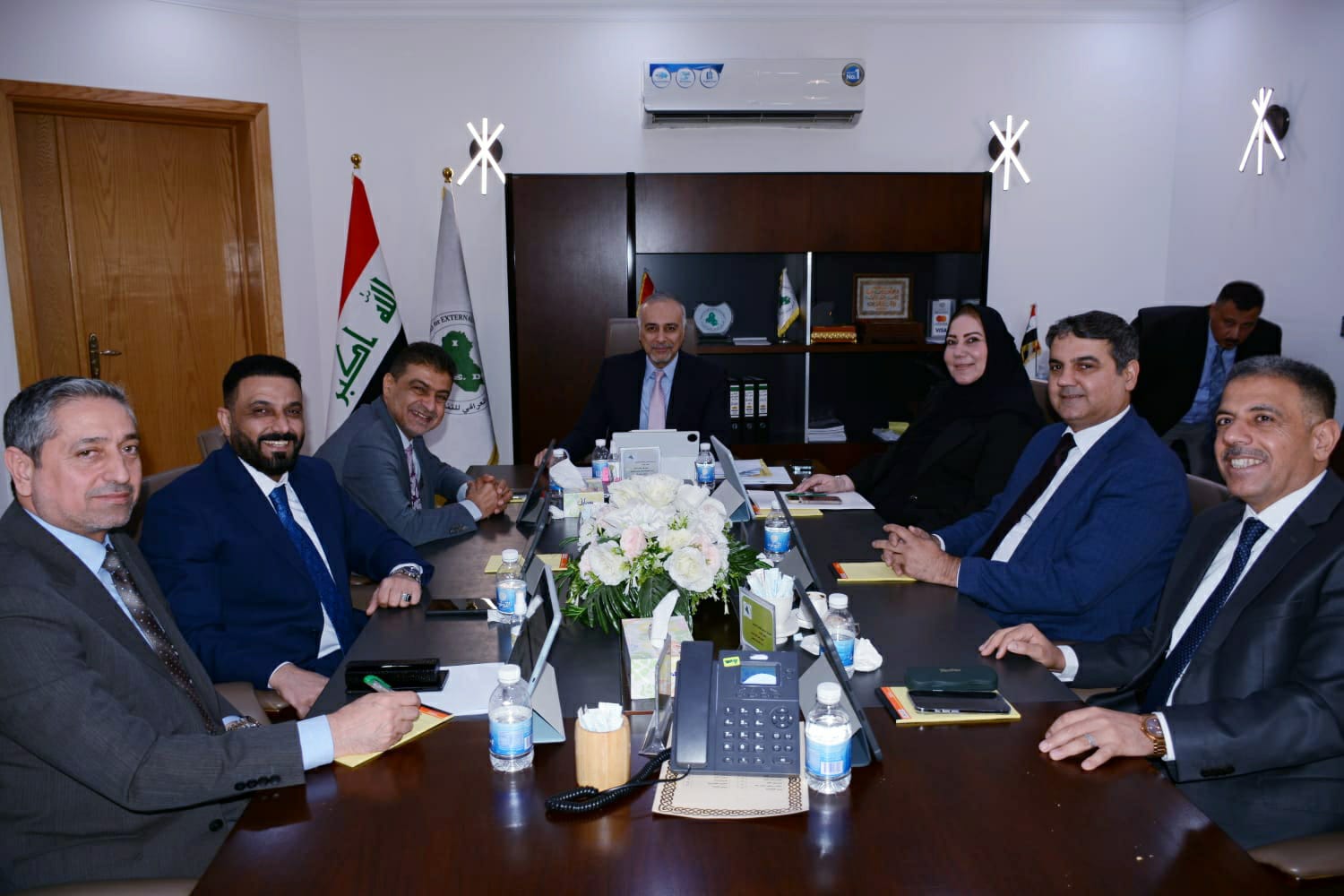 Read more about the article اجتماع مجلس إدارة الصندوق العراقي للتنمية الخارجية