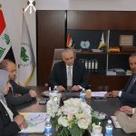عقد لقاء مع الشركة العربية العراقية لإنتاج الالبان في مقر الصندوق العراقي للتنمية الخارجية