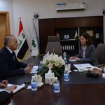 عقد اجتماع مع البنك الأوربي لإعادة الاعمار والتنمية